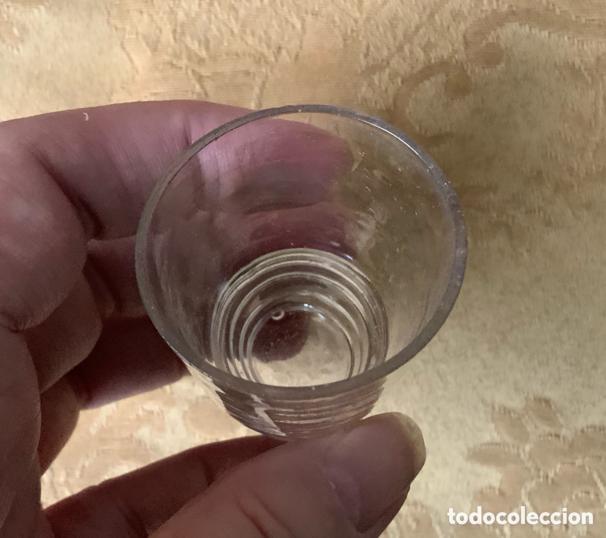 Antig&uuml;edades: 2 ANTIGUOS VASOS DE CHUPITOS - Foto 4