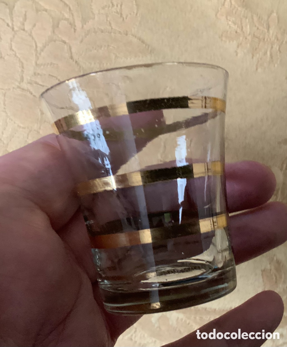 Antig&uuml;edades: 2 ANTIGUOS VASOS DE CHUPITOS - Foto 8