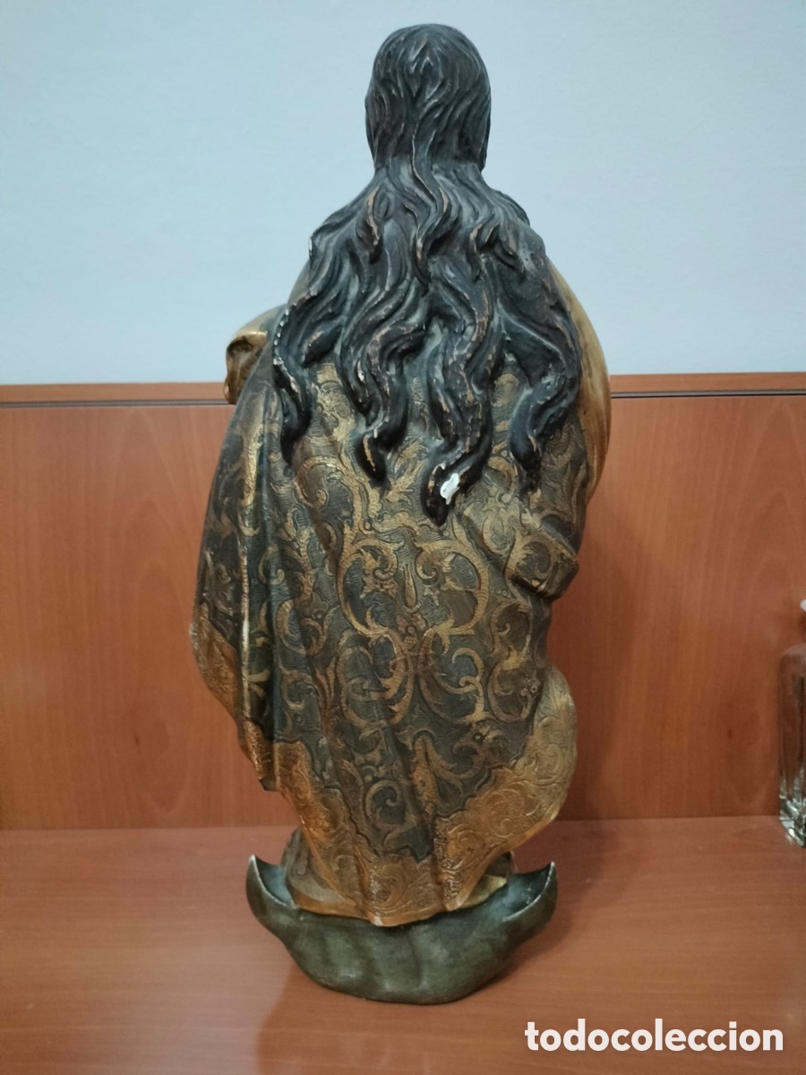 Antig&uuml;edades: Inmaculada de Madera - Foto 4