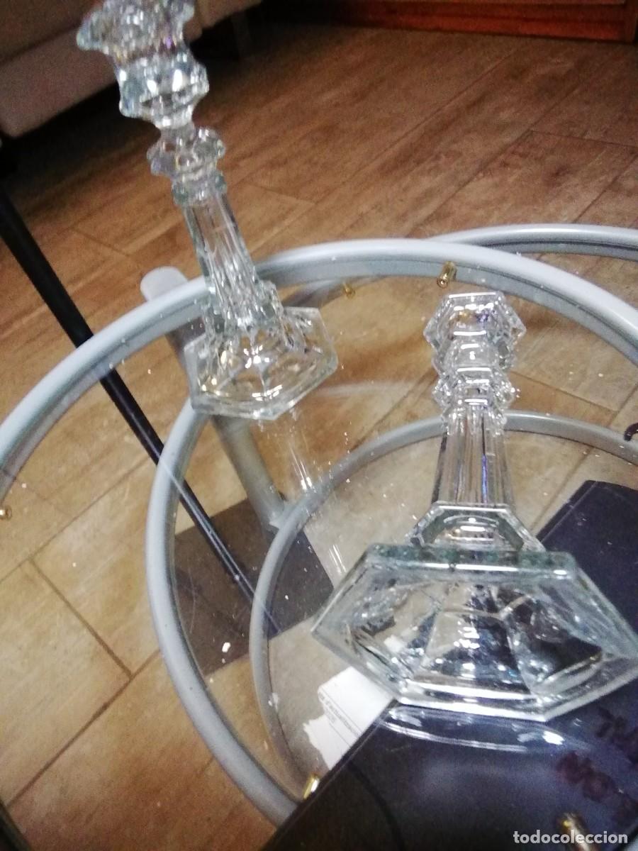 Antig&uuml;edades: *CANDELABROS DE CRISTAL. (Rf:EB/h) - Foto 3