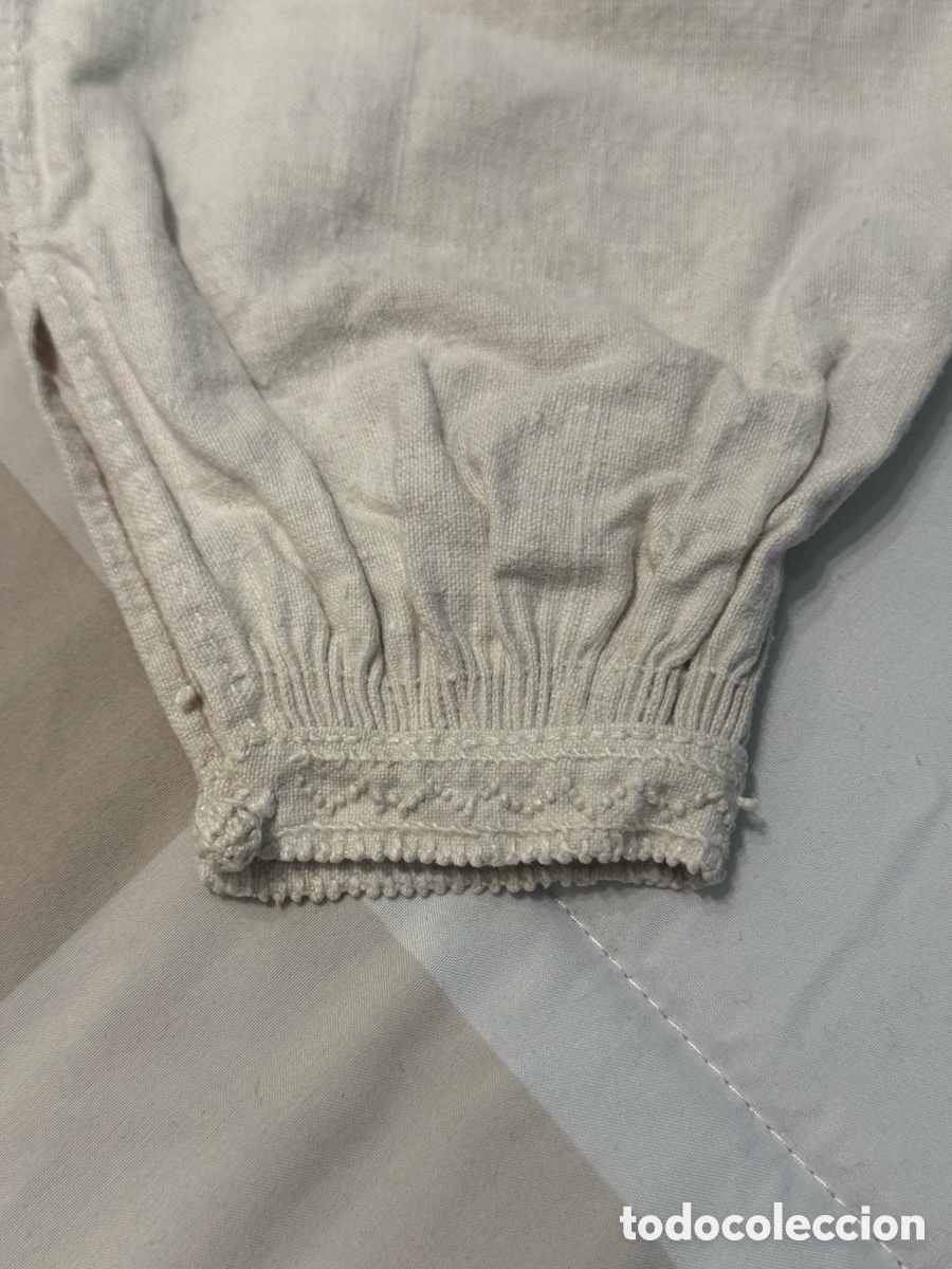 Antig&uuml;edades: Antigua camisa de lino - Foto 3