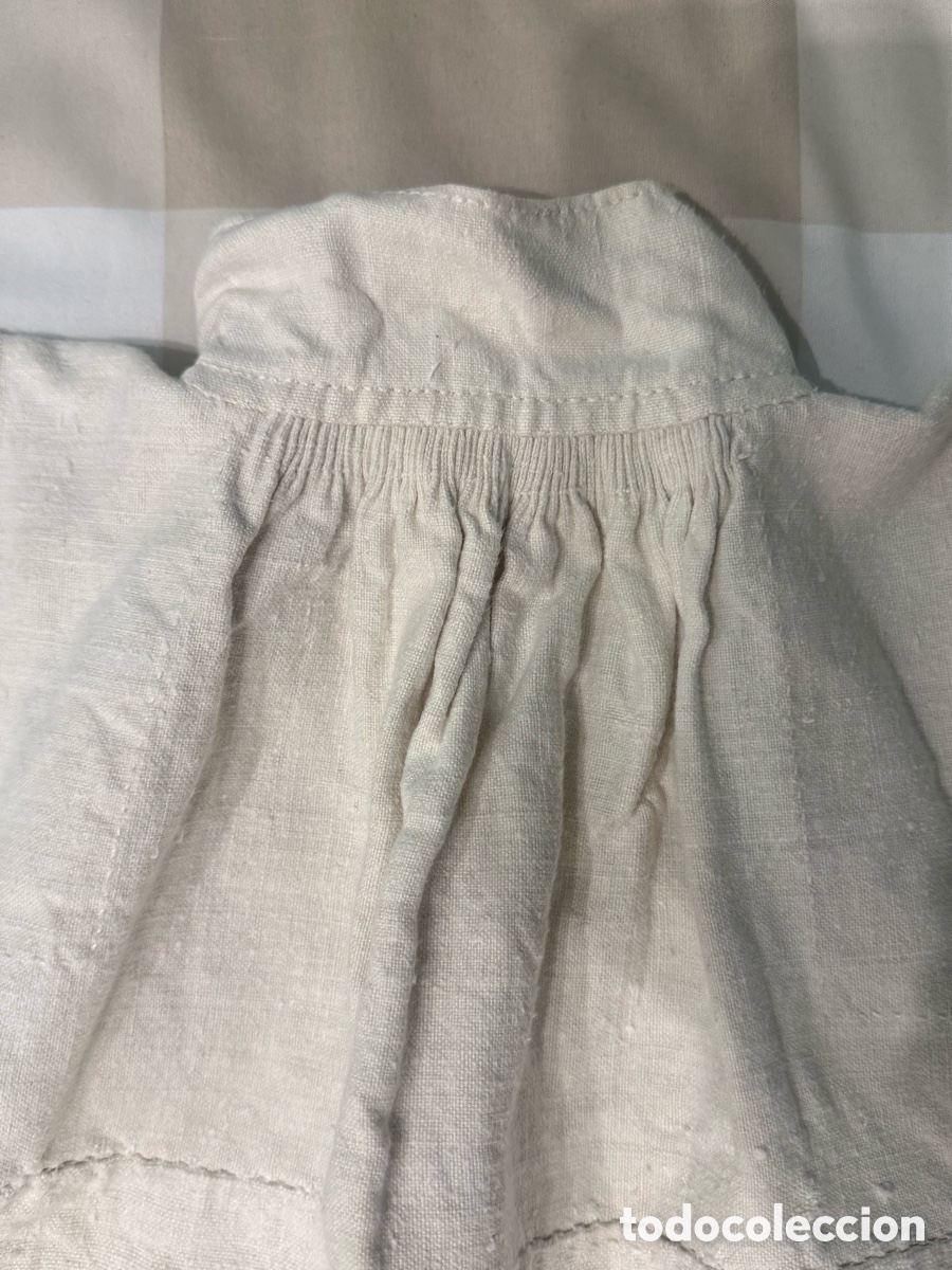 Antig&uuml;edades: Antigua camisa de lino - Foto 5