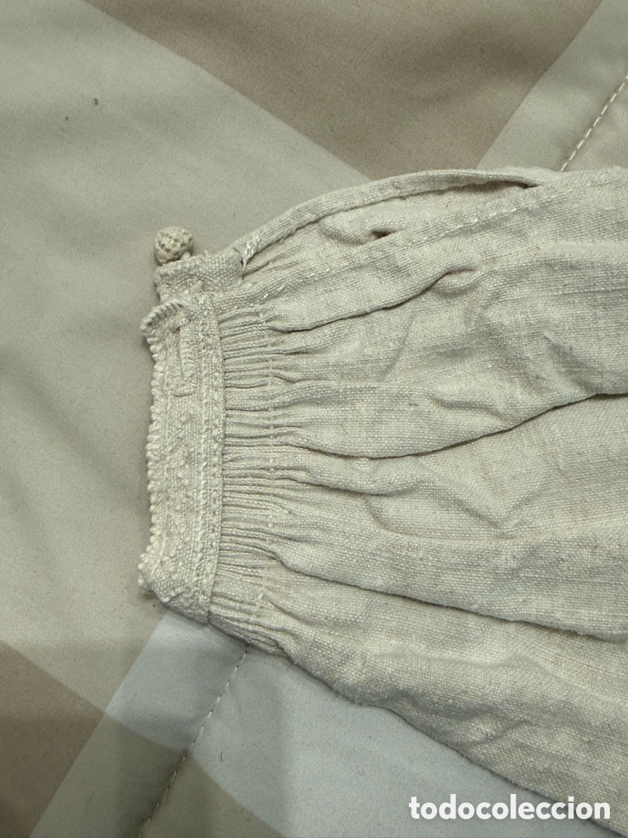 Antig&uuml;edades: Antigua camisa de lino - Foto 6