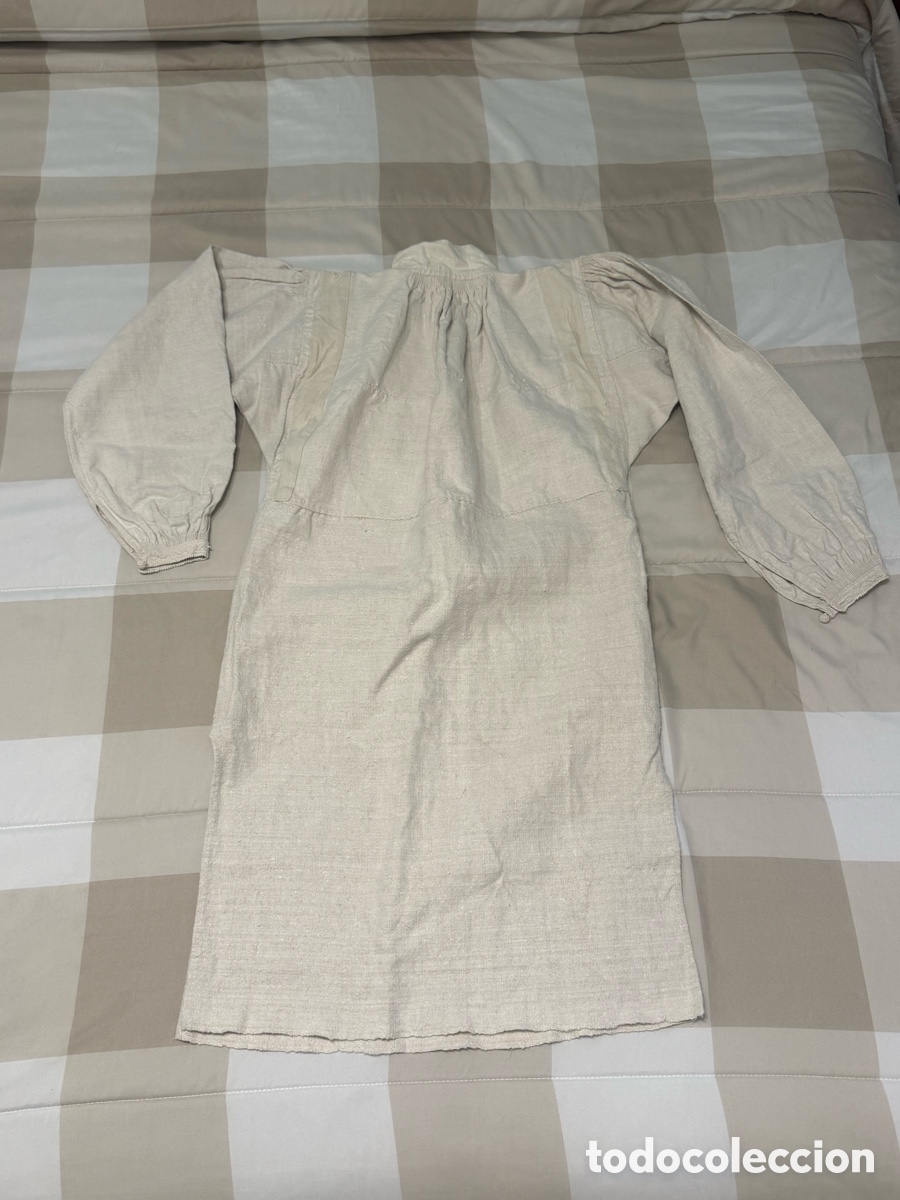 Antig&uuml;edades: Antigua camisa de lino - Foto 7