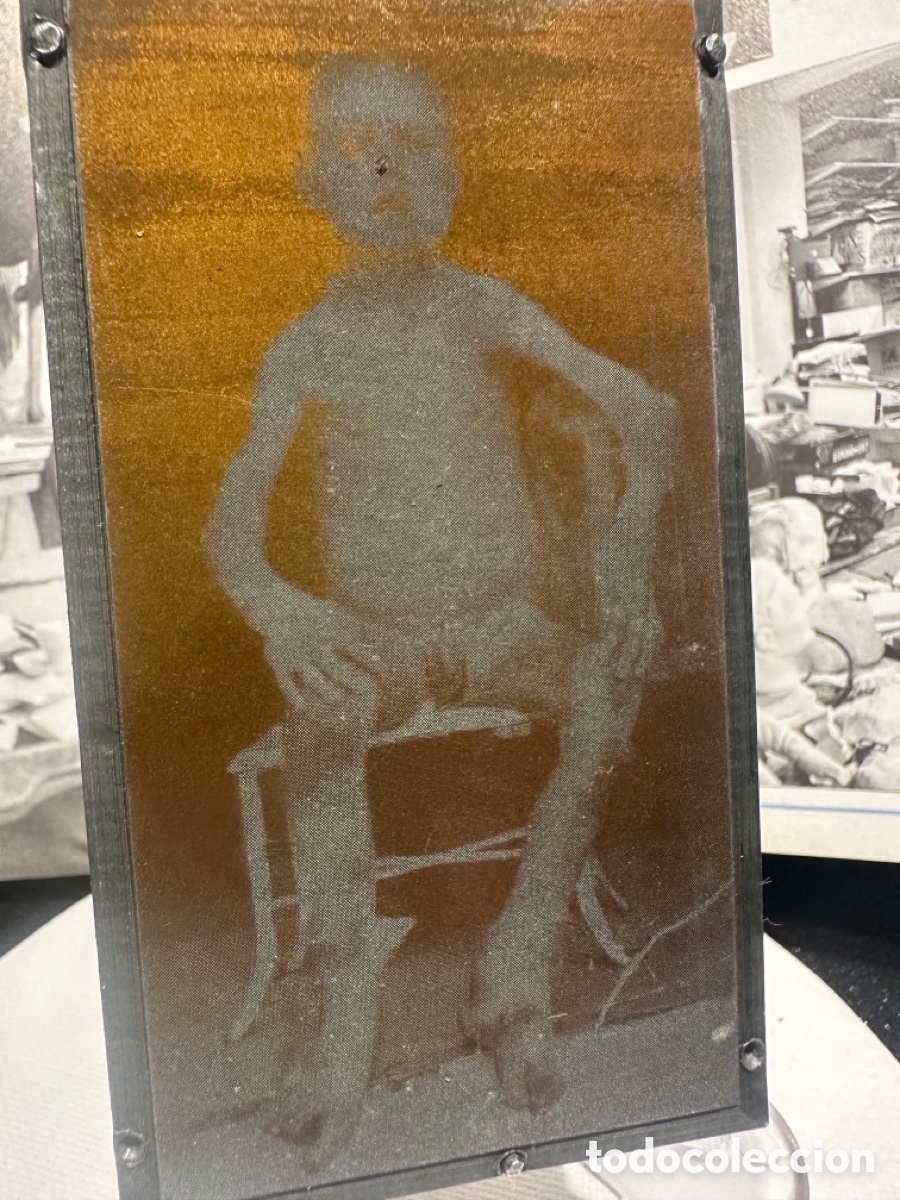 Antig&uuml;edades: Clich&eacute; de imprenta antiguo m&eacute;dico. - Foto 4