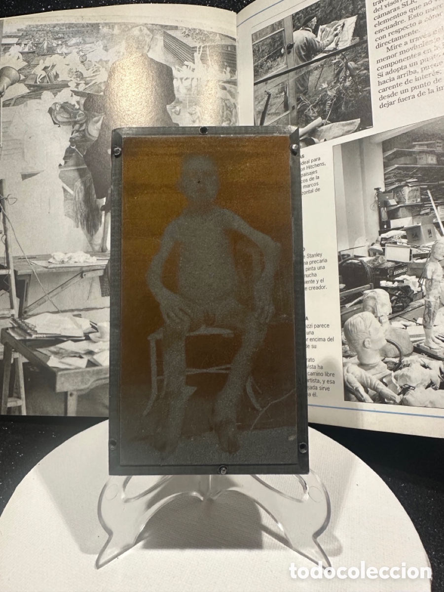 Antig&uuml;edades: Clich&eacute; de imprenta antiguo m&eacute;dico. - Foto 5