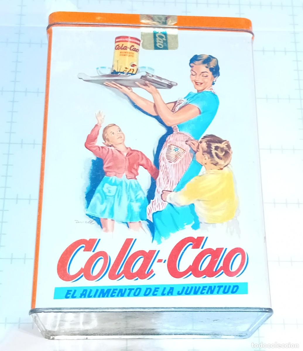 Antig&uuml;edades: ANTIGUA LATA COLA CAO GARBANZOS