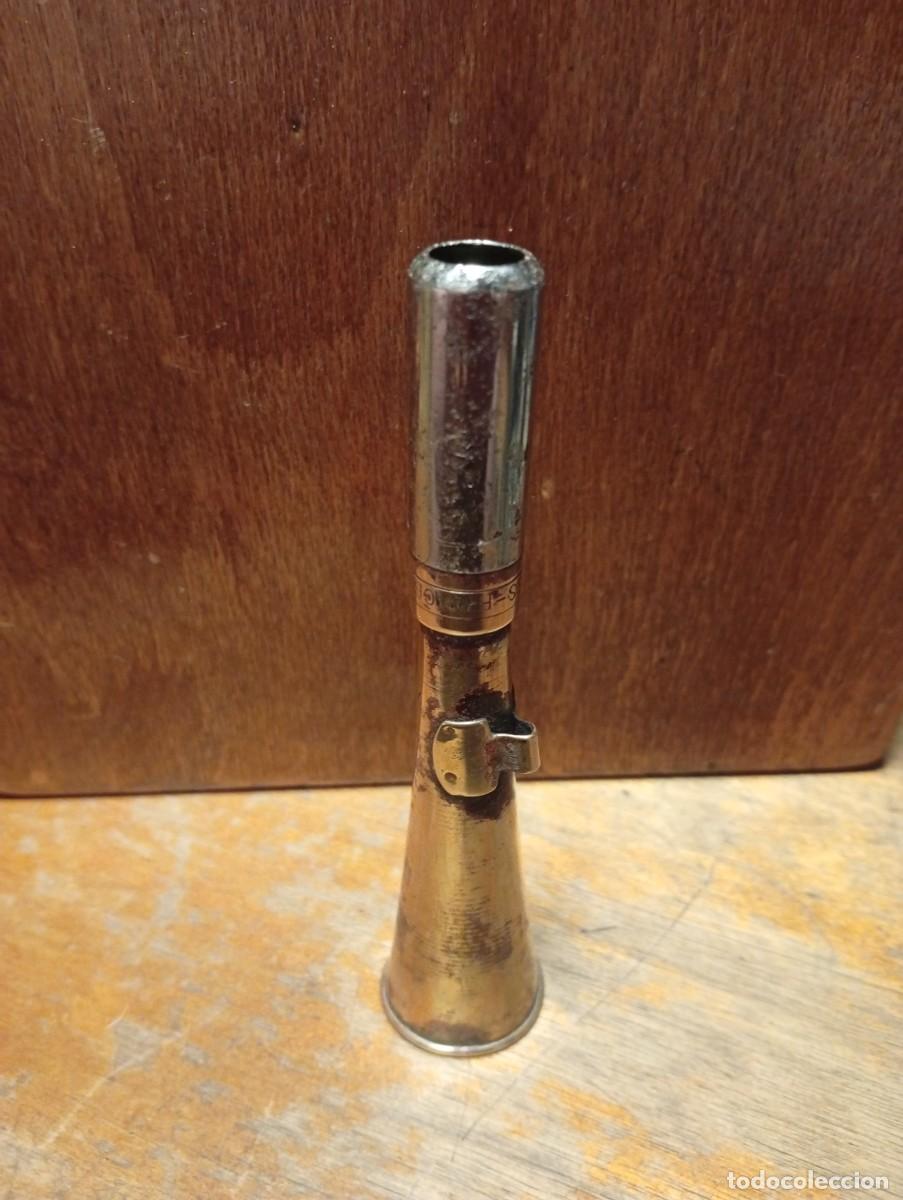 Antig&uuml;edades: SONORO RECLAMO ELLESS FRANCE CORNETIN LAT&Oacute;N AVISO CAZA A&Ntilde;OS 40