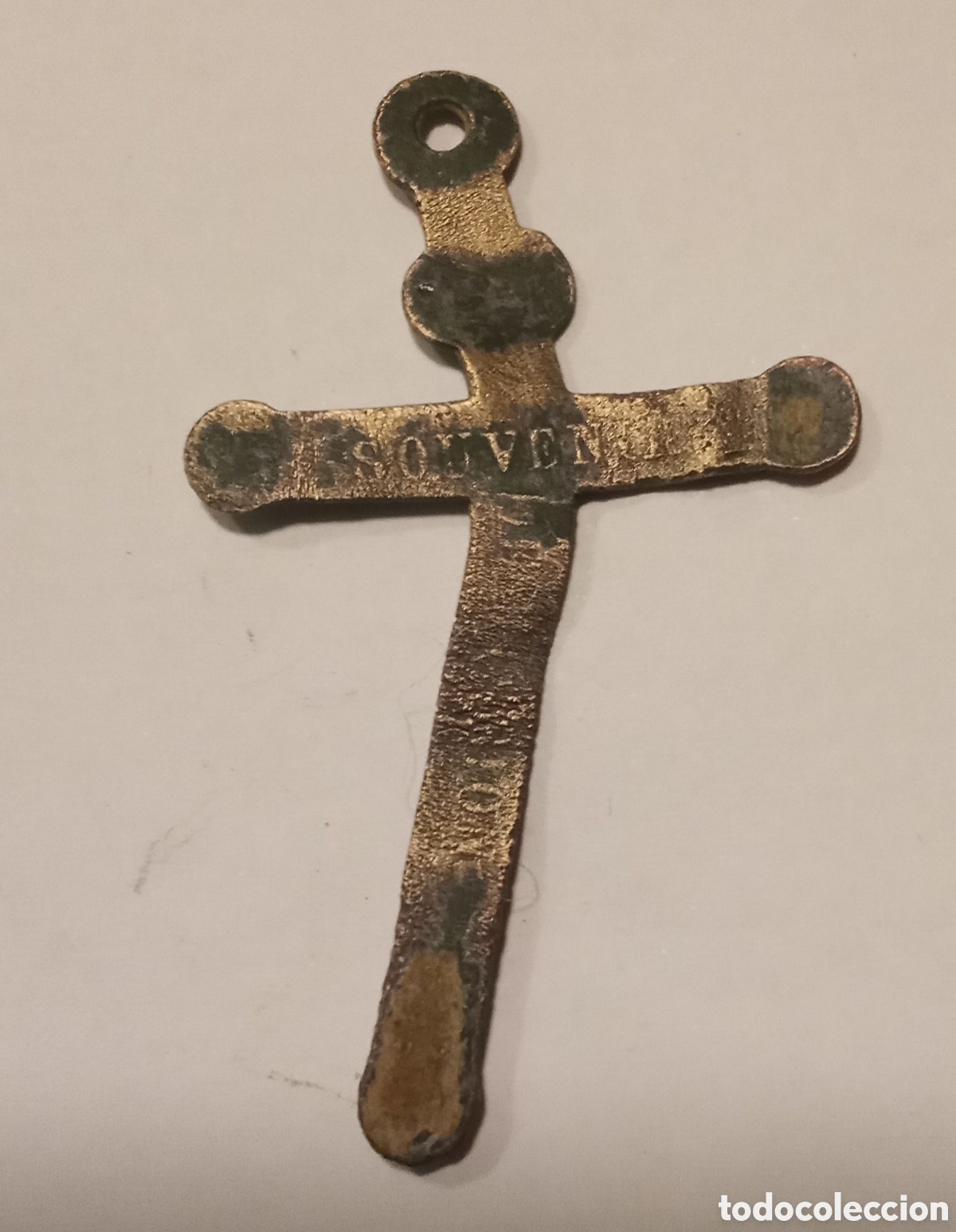 Antig&uuml;edades: CRISTO DE BRONCE ANTIGUO - Foto 2