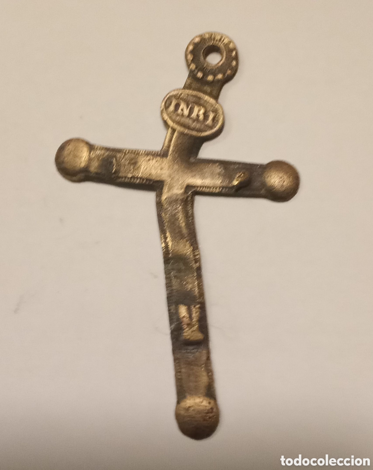 Antig&uuml;edades: CRISTO DE BRONCE ANTIGUO