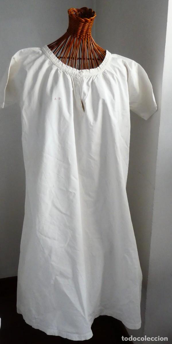 Antig&uuml;edades: ANTIGUO CAMIS&Oacute;N DE ALGOD&Oacute;N PPIO.S.XX - Foto 2