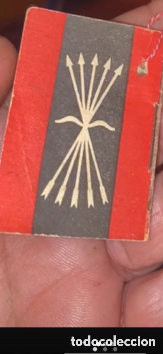 Antig&uuml;edades: Librito antiguo de falange espa&ntilde;ola