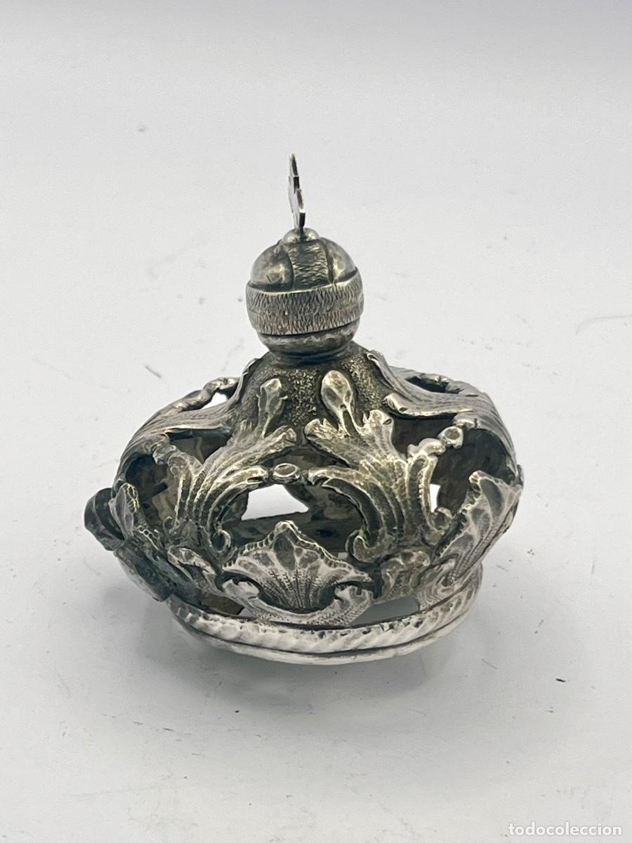 Antig&uuml;edades: CORONA DE PLATA SIGLO XVIII - Foto 3
