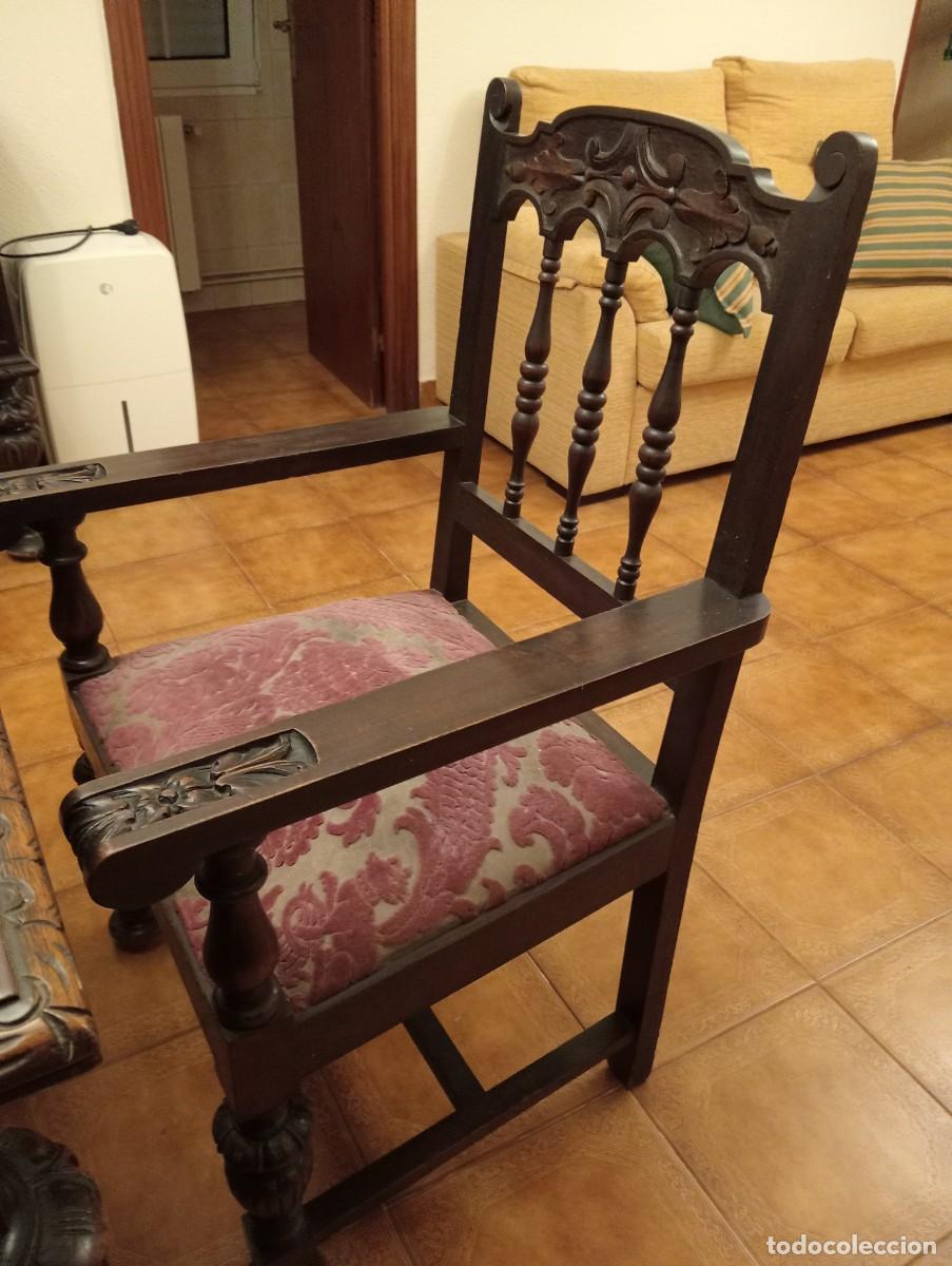 Antig&uuml;edades: Sillones antiguos cl&aacute;sico espa&ntilde;ol