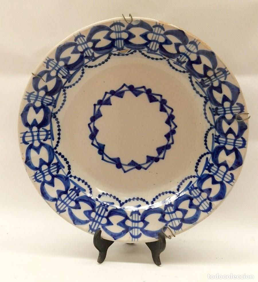 Antig&uuml;edades: ANTIGUO PLATA EN CERAMICA VALENCIANA DE FINALES DEL SIGLO XIX - PRINCIPIOS XX
