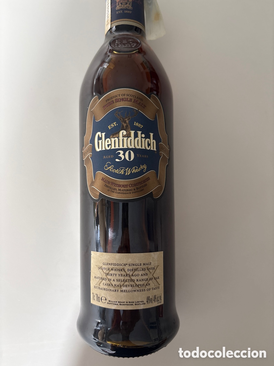 Antig&uuml;edades: Glenfiddich 30 a&ntilde;os whisky - Foto 1