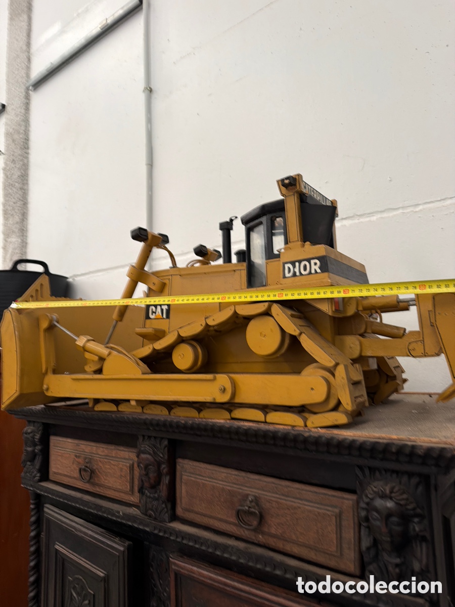 Antig&uuml;edades: Caterpillar maqueta de madera - Foto 5