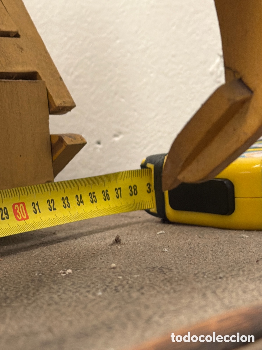 Antig&uuml;edades: Caterpillar maqueta de madera - Foto 8