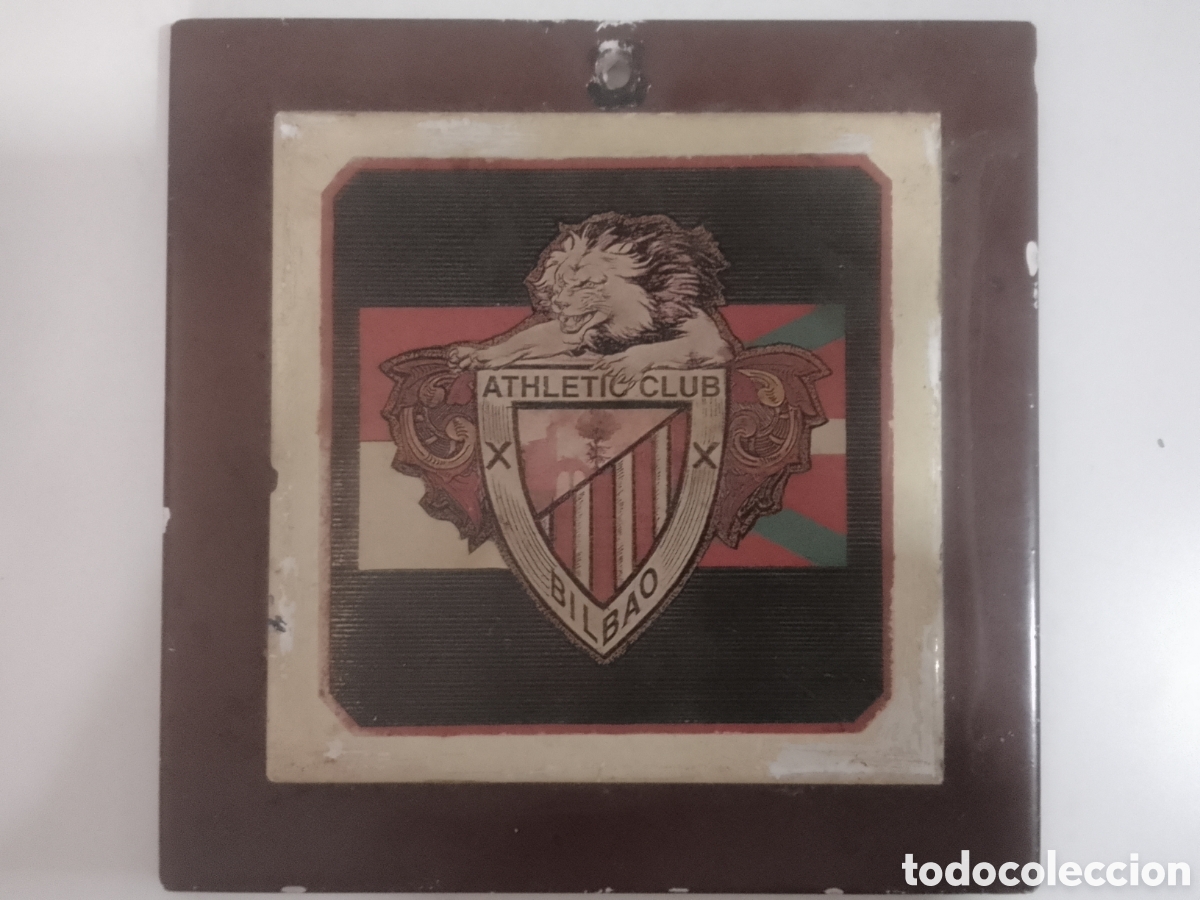 Antig&uuml;edades: Azulejo Athletic Club Bilbao.