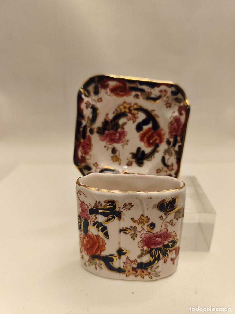 Oggetti Antichi: JUEGO DE FUMADOR EN CERAMICA INGLESA MASON&acute;S