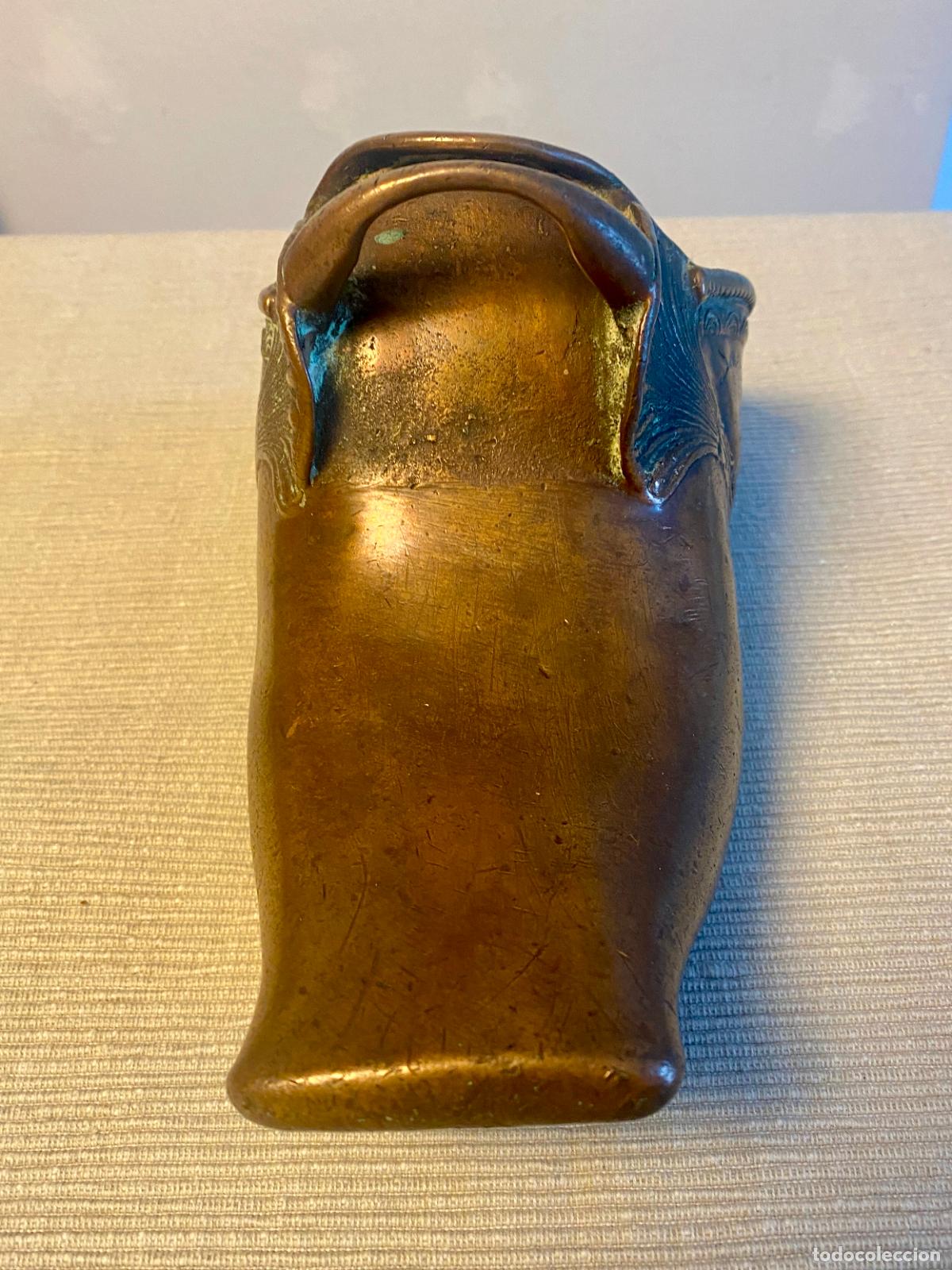 Antig&uuml;edades: ESTRIBO COLONIAL EN BRONCE S.XIX (M&Eacute;XICO) - Foto 2