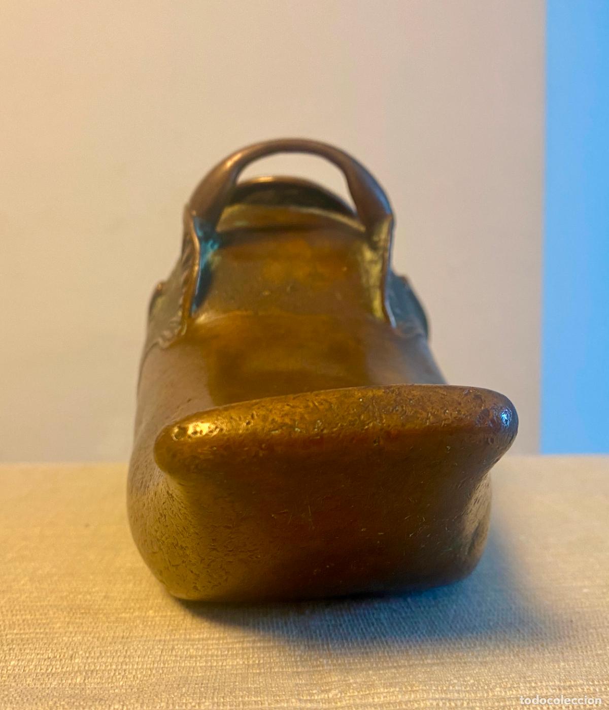 Antig&uuml;edades: ESTRIBO COLONIAL EN BRONCE S.XIX (M&Eacute;XICO) - Foto 8