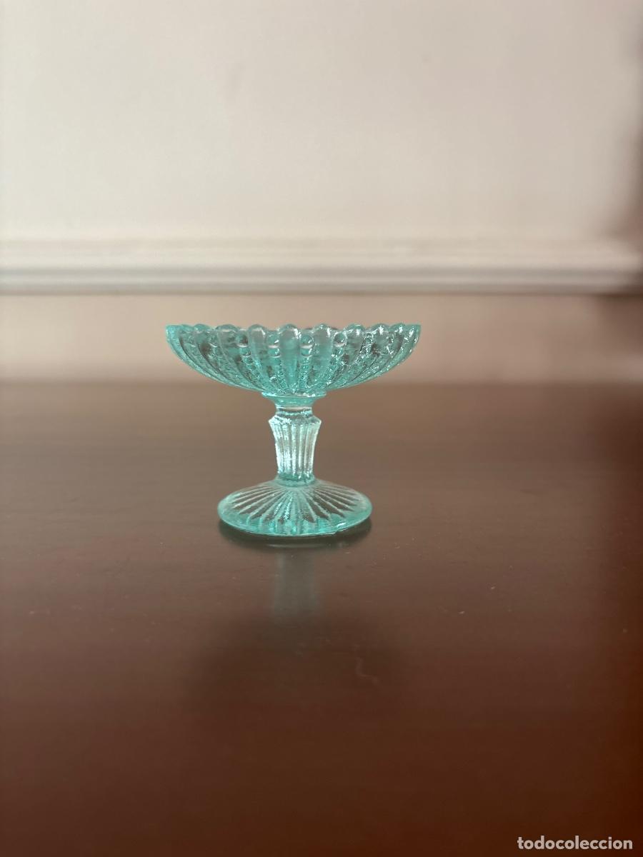 Antig&uuml;edades: Peque&ntilde;o frutero de cristal - Foto 4