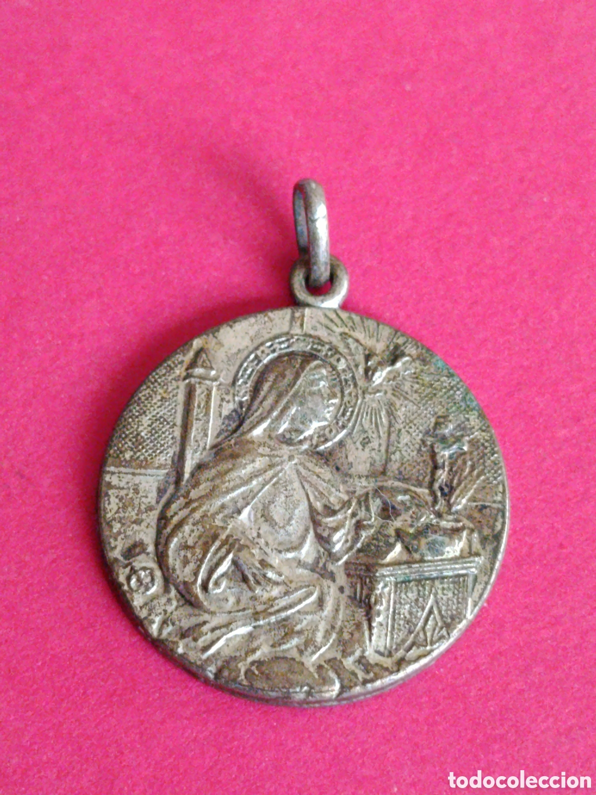 Antig&uuml;edades: MEDALLA DEL IV CENTENARIO DE LA REFORMA TERESIANA A&Ntilde;O SANTO 1962-63. 2,4 CM.