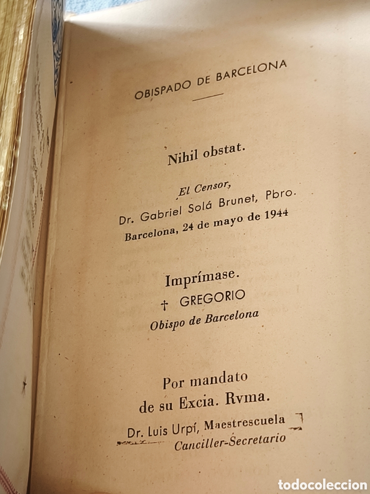 Antig&uuml;edades: PERLAS EUCAR&Iacute;STICAS 1951 MISAL PRIMERA COMUNI&Oacute;N - Foto 8