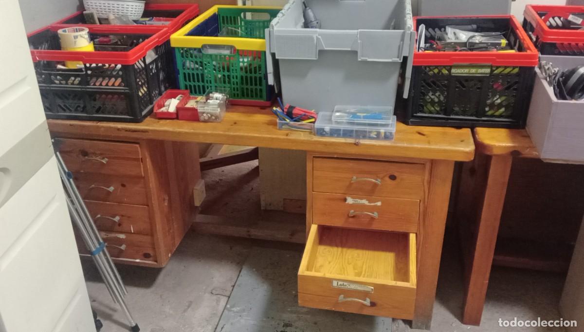 Antiguidades: Mesas de madera macizas para Taller o Almacen