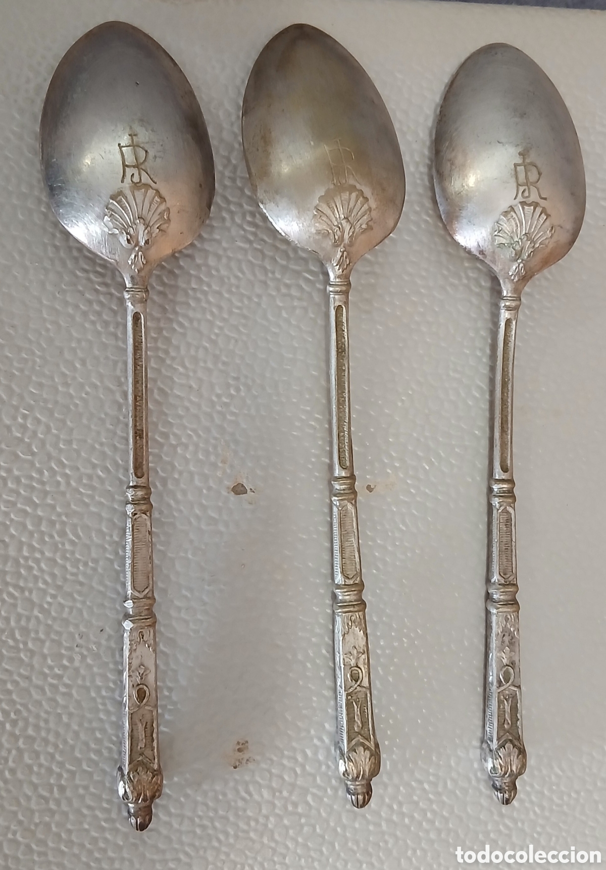 Antig&uuml;edades: Antiguas Cucharas Postre. Principio S XX