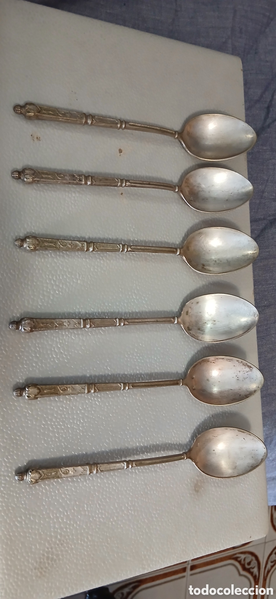 Antig&uuml;edades: Antiguas Cucharas Postre. Principio S XX