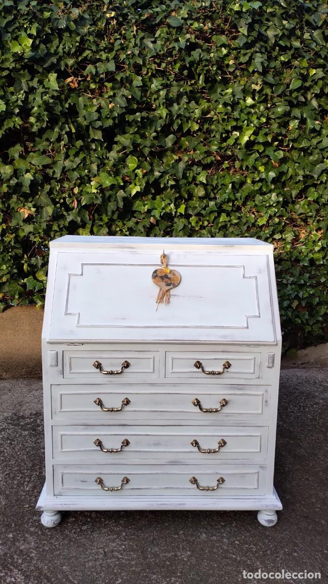 Antig&uuml;edades: Acogedor Bur&oacute; Escritorio antiguo RESTAURADO - Foto 4