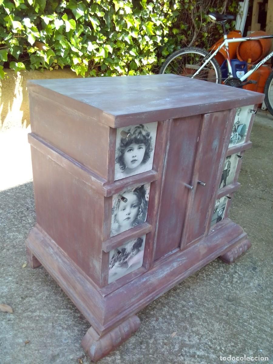 Antig&uuml;edades: Original y &uacute;nico mueble macizo de 6 cajones - Foto 3