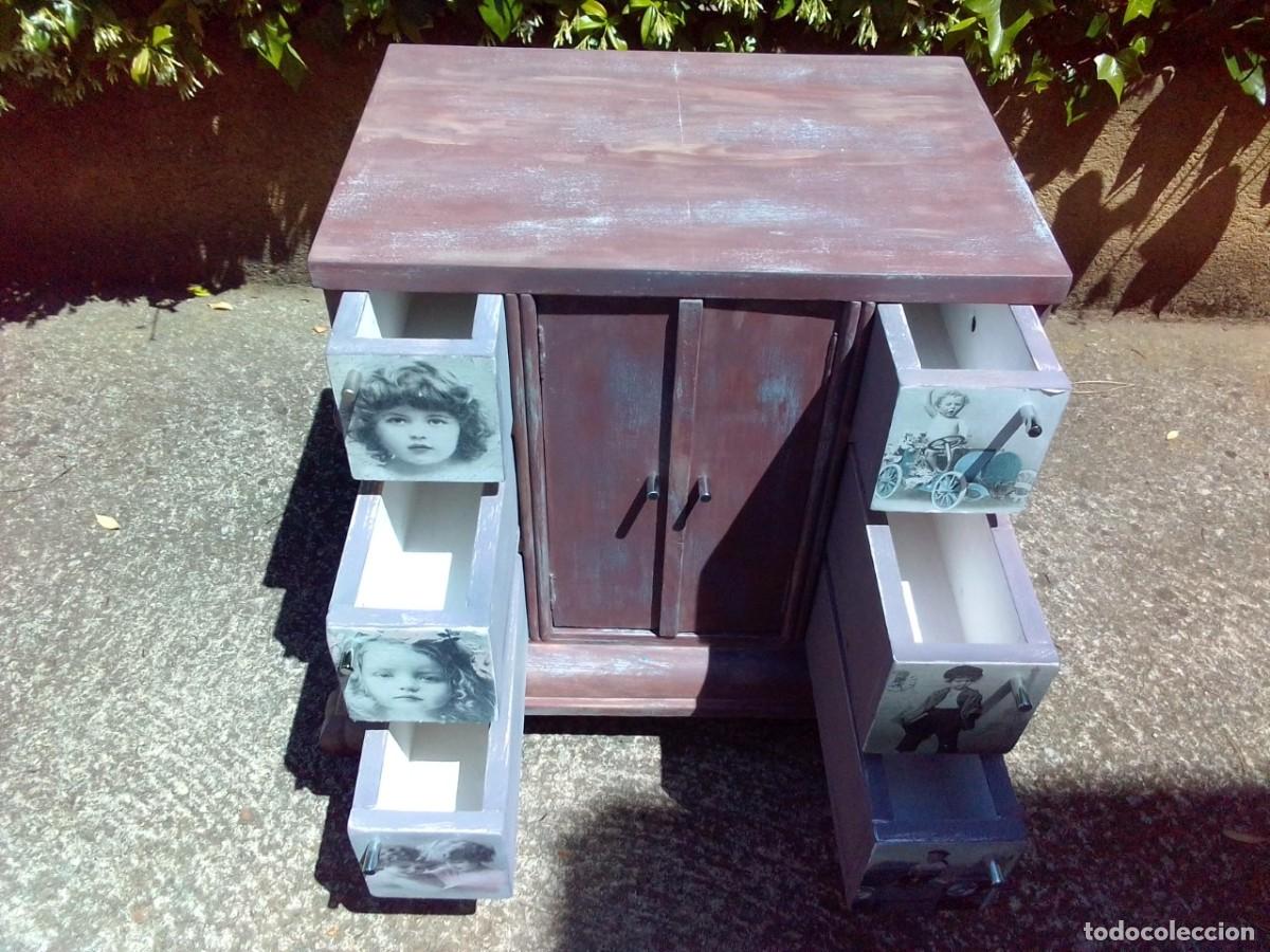 Antig&uuml;edades: Original y &uacute;nico mueble macizo de 6 cajones - Foto 8