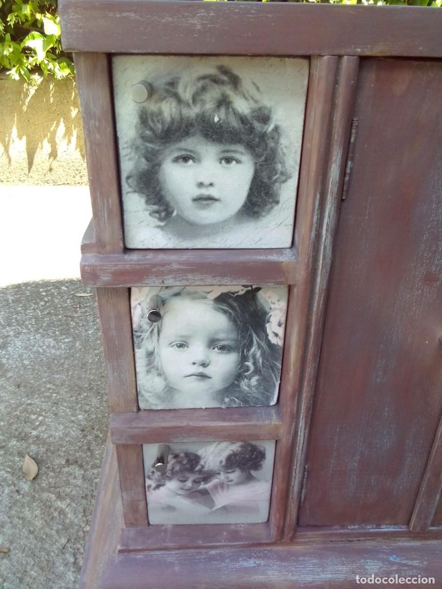 Antig&uuml;edades: Original y &uacute;nico mueble macizo de 6 cajones - Foto 10