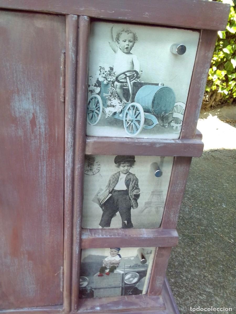 Antig&uuml;edades: Original y &uacute;nico mueble macizo de 6 cajones - Foto 11