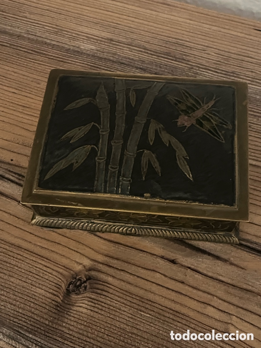 Antig&uuml;edades: Caja Japonesa Antigua Era Meiji (C. 1900)