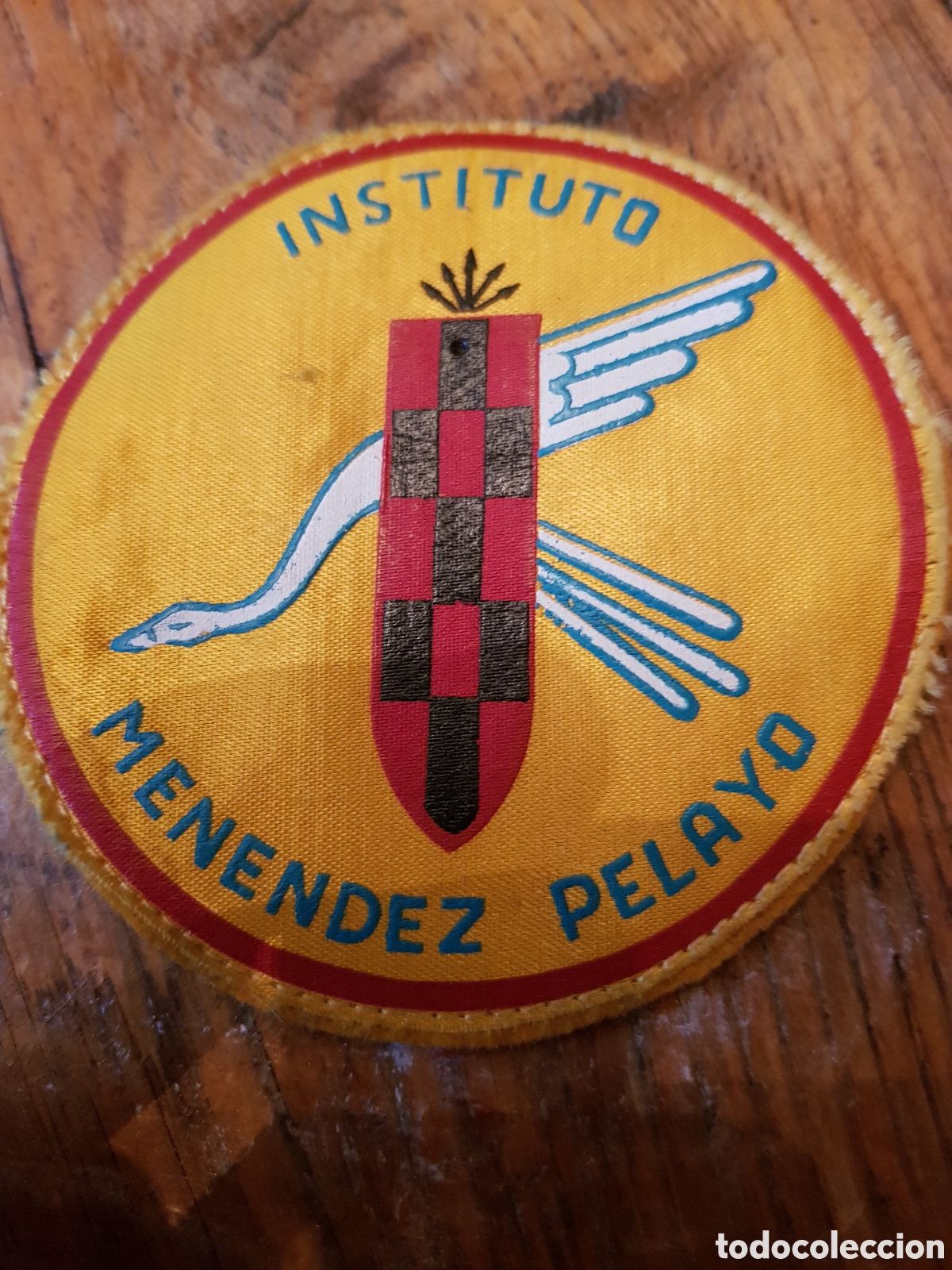 Antig&uuml;edades: ANTIGUO PARCHE INSTITUTO MERENDEZ PELAYO
