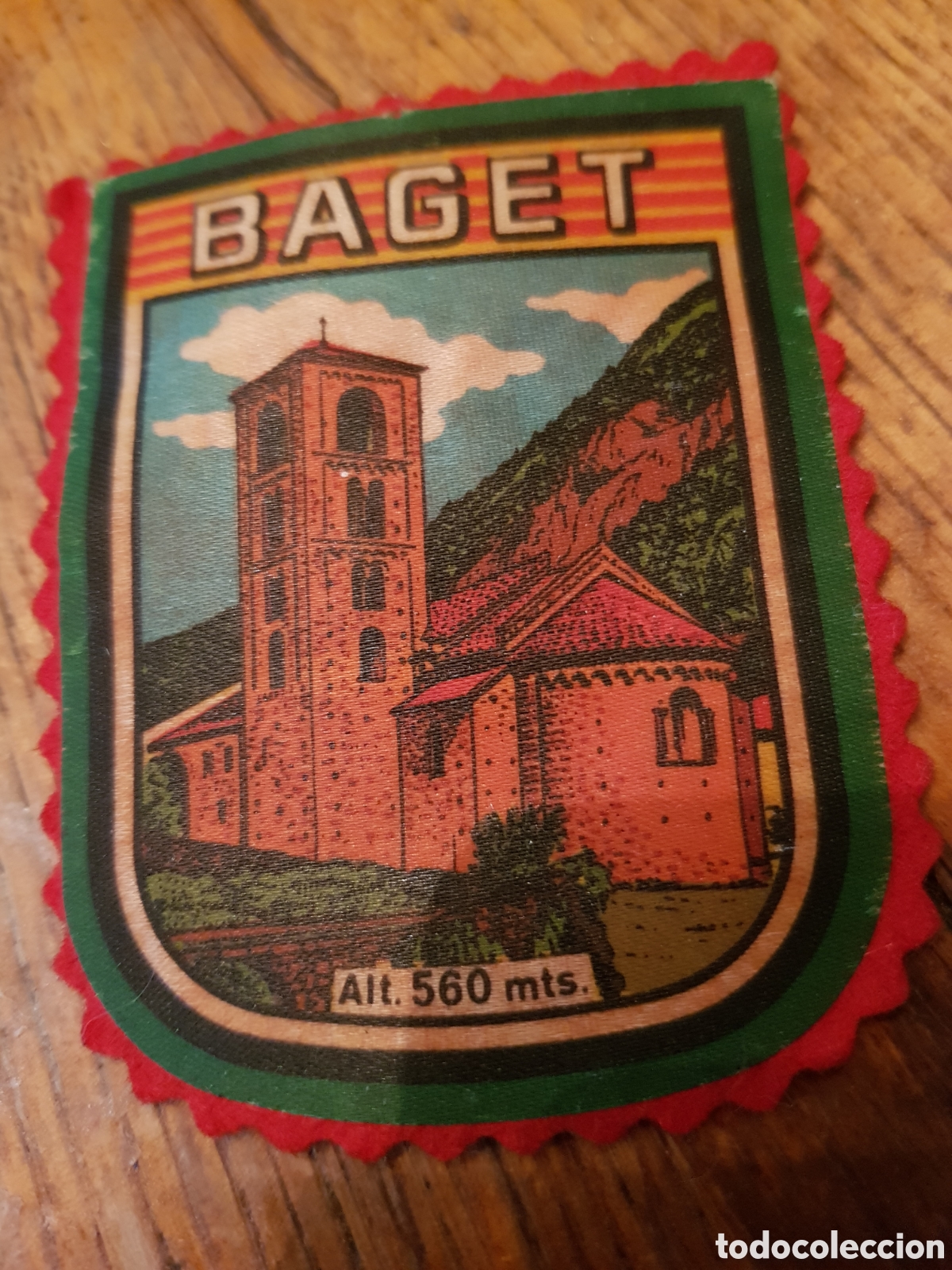Antig&uuml;edades: ANTIGUO PARCHE DE BAGET