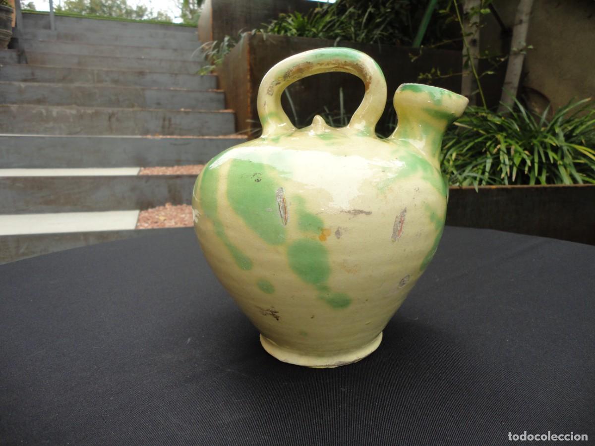 Oggetti Antichi: Alfarer&iacute;a catalana: Botijo de aceite de La Bisbal