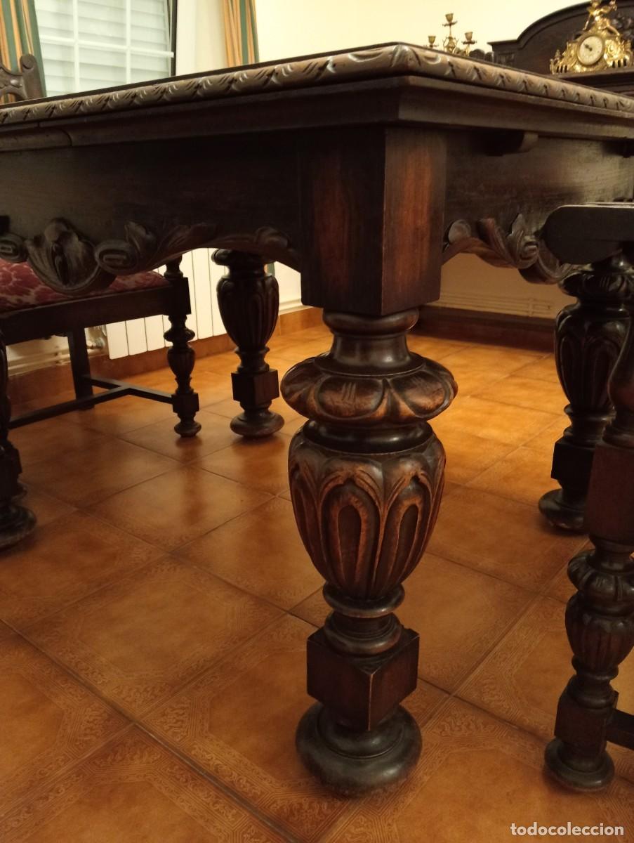 Antig&uuml;edades: Mesa antigua clasica - Foto 2