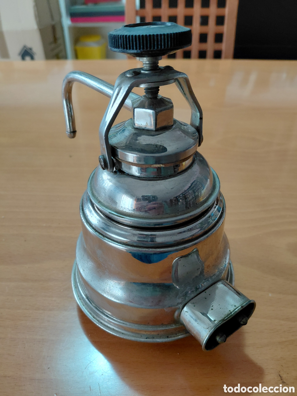 Antig&uuml;edades: Cafetera antigua el&eacute;ctrica y de alcohol. - Foto 2