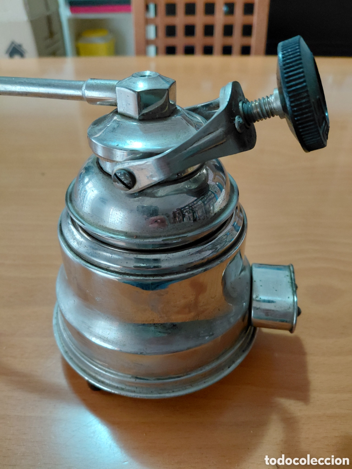 Antig&uuml;edades: Cafetera antigua el&eacute;ctrica y de alcohol. - Foto 3