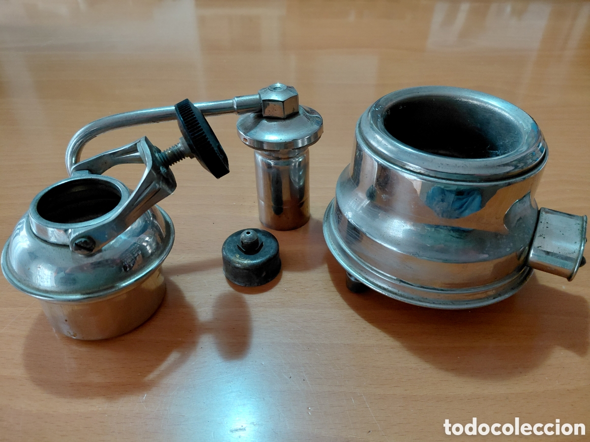 Antig&uuml;edades: Cafetera antigua el&eacute;ctrica y de alcohol. - Foto 6