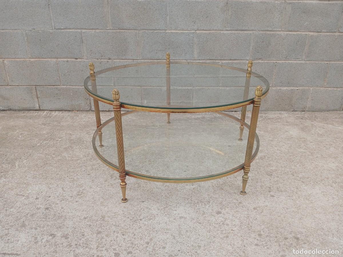 Antig&uuml;edades: Mesa bronce Luis XVI. - Foto 1