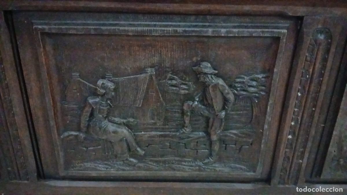Antig&uuml;edades: Comedor bret&oacute;n 13 piezas - Foto 3