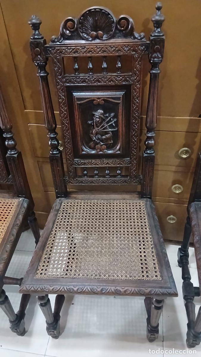 Antig&uuml;edades: Comedor bret&oacute;n 13 piezas