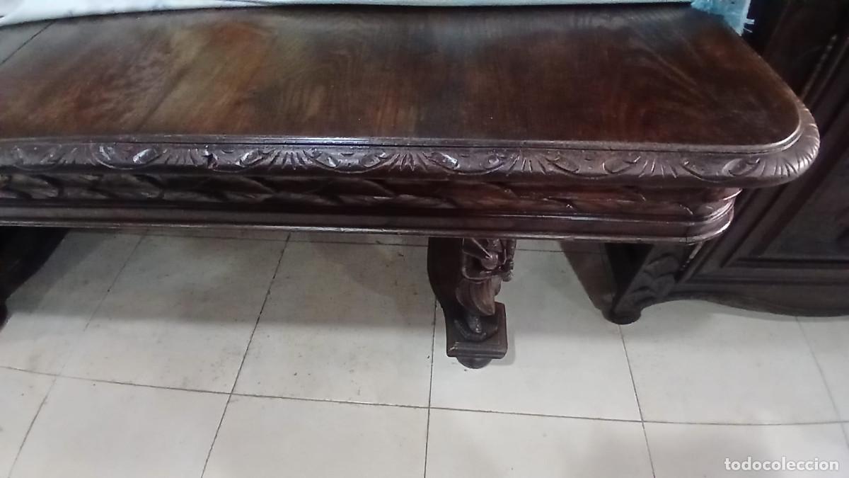 Antig&uuml;edades: Comedor bret&oacute;n 13 piezas - Foto 19