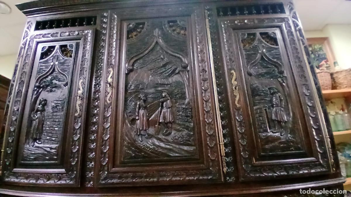 Antig&uuml;edades: Aparador bret&oacute;n - &uacute;nico - Foto 2